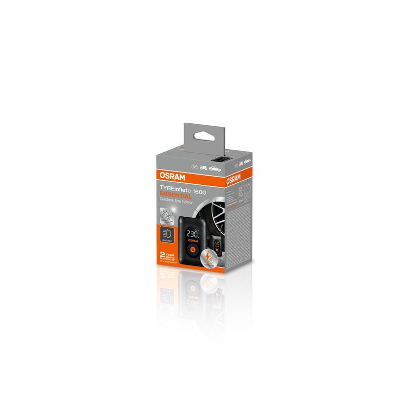 ams-OSRAM OTIR1600ESN Compressed-air Tyre Pressure Gauge/Inflator
