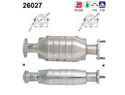 Catalytic Converter AS 26027