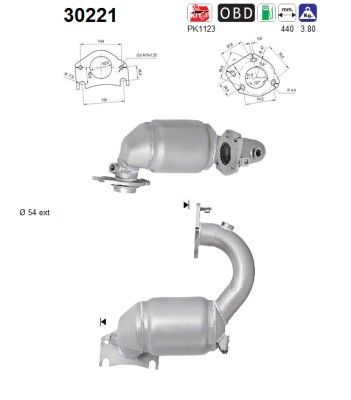 AS 30221 Catalytic Converter