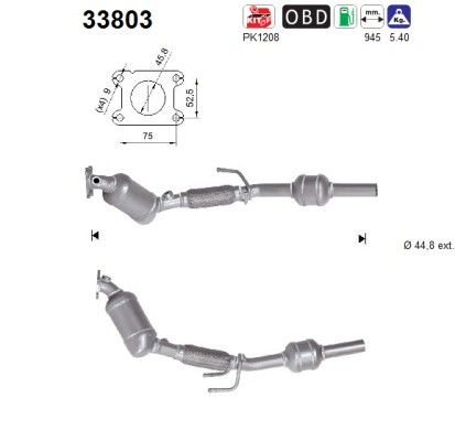 AS 33803 Catalytic Converter