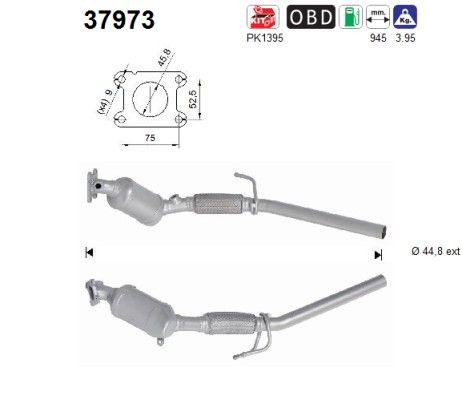 AS 37973 Catalytic Converter