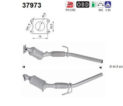 Catalytic Converter AS 37973