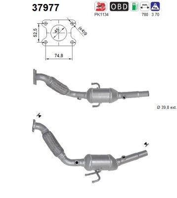 AS 37977 Catalytic Converter