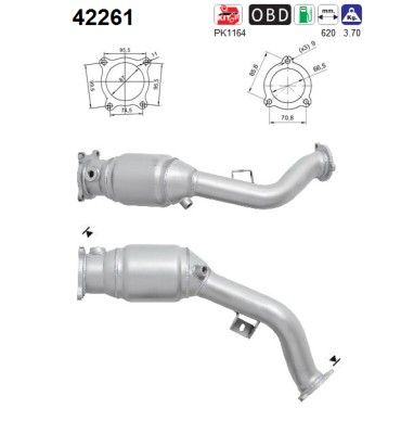Catalytic Converter AS 42261