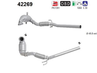 Catalytic Converter AS 42269