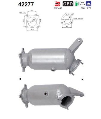 Catalytic Converter AS 42277