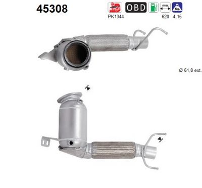 Catalytic Converter AS 45308