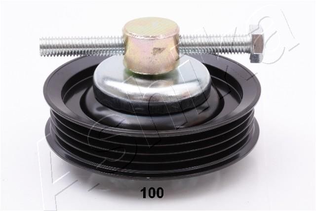 ASHIKA 129-01-100 Deflection/Guide Pulley, V-ribbed belt