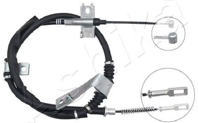 Cable Pull, parking brake ASHIKA 131-0S-S03R