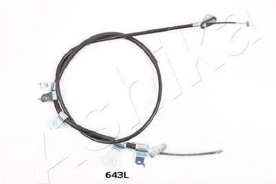 Cable Pull, parking brake ASHIKA 131-06-643L