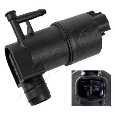 Washer Fluid Pump, window cleaning ASHIKA 156-02-209