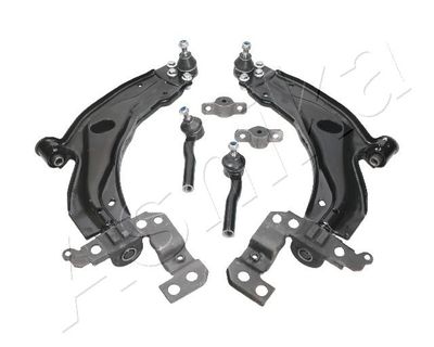 Control/Trailing Arm Kit, wheel suspension ASHIKA 158-00-0206