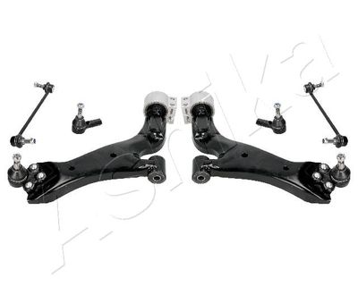 Control/Trailing Arm Kit, wheel suspension ASHIKA 158-00-0403