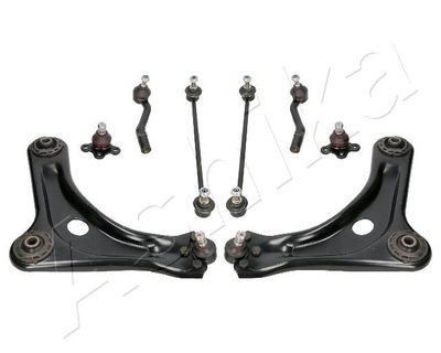 Control/Trailing Arm Kit, wheel suspension ASHIKA 158-00-0601