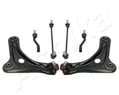 Control/Trailing Arm Kit, wheel suspension ASHIKA 158-00-0602