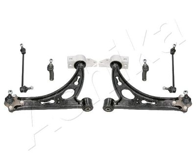 Control/Trailing Arm Kit, wheel suspension ASHIKA 158-00-0923