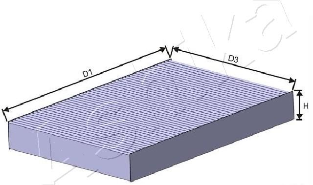 ASHIKA 21-NS-NS26 Filter, cabin air