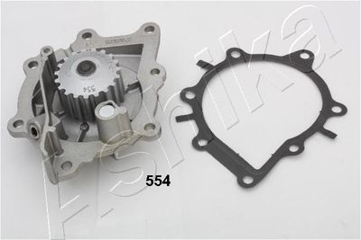 Water Pump, engine cooling ASHIKA 35-05-554