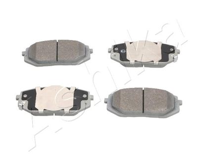 Brake Pad Set, disc brake ASHIKA 50-0H-H31