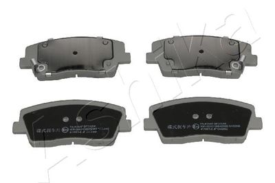 Brake Pad Set, disc brake ASHIKA 50-0K-K35