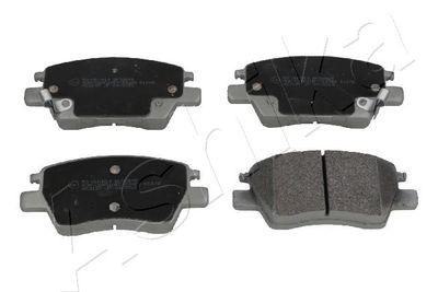 Brake Pad Set, disc brake ASHIKA 50-0W-W19