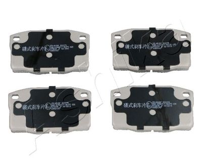 Brake Pad Set, disc brake ASHIKA 50-W0-002
