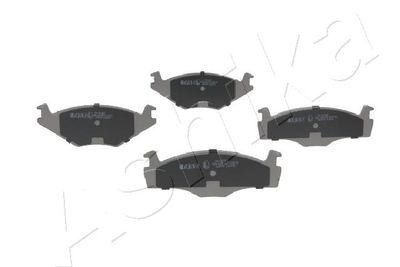 Brake Pad Set, disc brake ASHIKA 50-00-0078