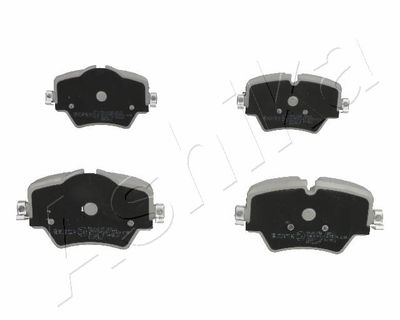 Brake Pad Set, disc brake ASHIKA 50-00-0107