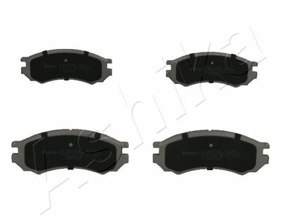 Brake Pad Set, disc brake ASHIKA 50-00-010