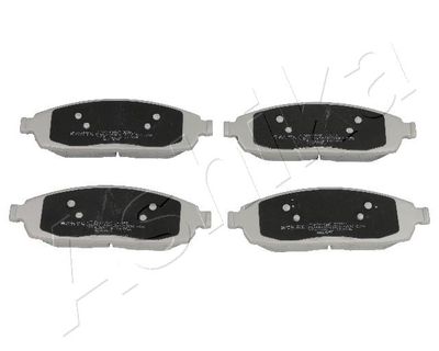 Brake Pad Set, disc brake ASHIKA 50-00-018