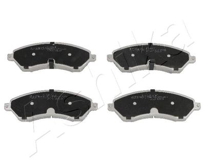 Brake Pad Set, disc brake ASHIKA 50-00-026