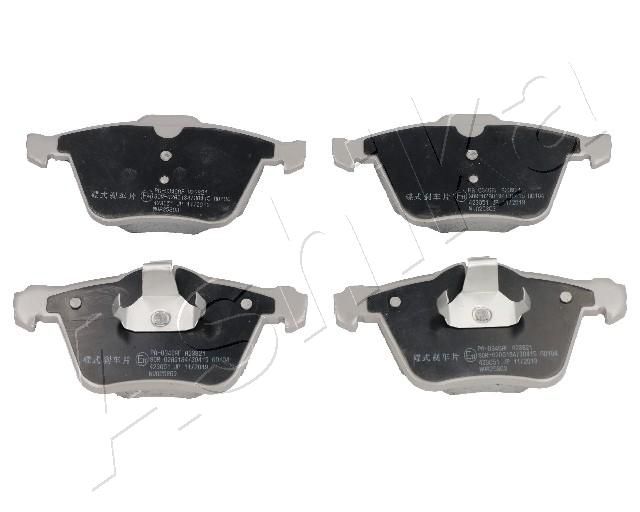 ASHIKA 50-00-0346 Brake Pad Set, disc brake