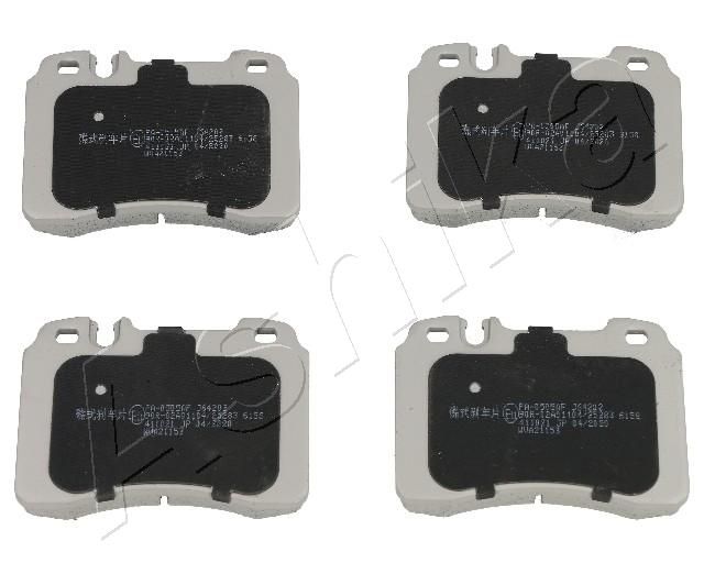 ASHIKA 50-00-0505 Brake Pad Set, disc brake