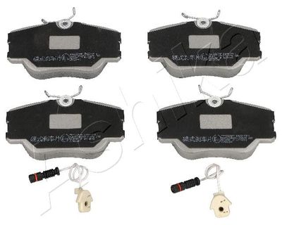 Brake Pad Set, disc brake ASHIKA 50-00-0525
