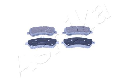 Brake Pad Set, disc brake ASHIKA 50-00-0534