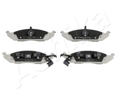 Brake Pad Set, disc brake ASHIKA 50-00-093
