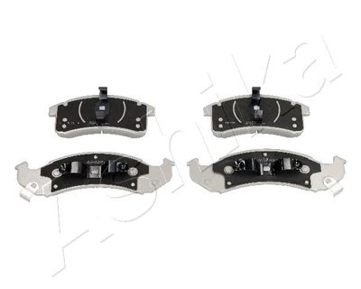 Brake Pad Set, disc brake ASHIKA 50-00-098