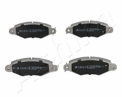 Brake Pad Set, disc brake ASHIKA 50-01-114
