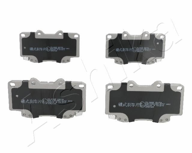 ASHIKA 50-02-226 Brake Pad Set, disc brake