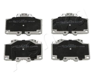 Brake Pad Set, disc brake ASHIKA 50-02-256