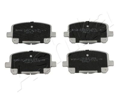 Brake Pad Set, disc brake ASHIKA 50-02-270