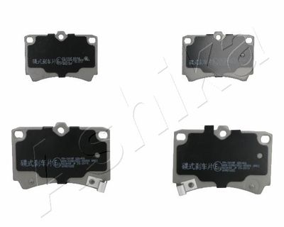 Brake Pad Set, disc brake ASHIKA 50-03-341