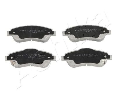 Brake Pad Set, disc brake ASHIKA 50-04-405