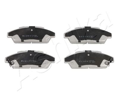 Brake Pad Set, disc brake ASHIKA 50-04-492