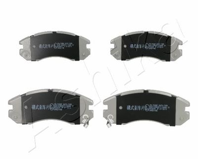 Brake Pad Set, disc brake ASHIKA 50-07-705