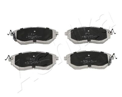 Brake Pad Set, disc brake ASHIKA 50-07-709