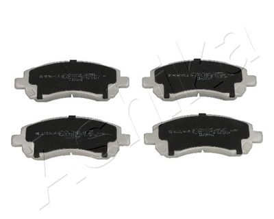 Brake Pad Set, disc brake ASHIKA 50-07-711