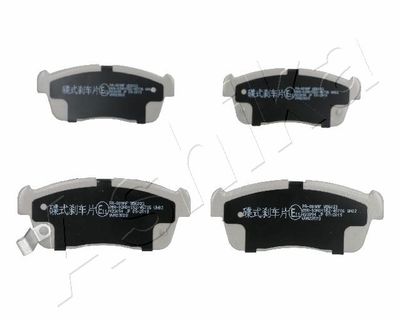 Brake Pad Set, disc brake ASHIKA 50-08-809