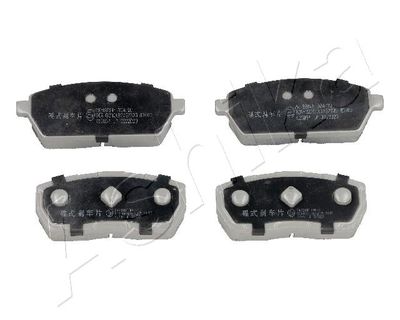Brake Pad Set, disc brake ASHIKA 50-08-886