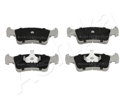 Brake Pad Set, disc brake ASHIKA 50-08-898